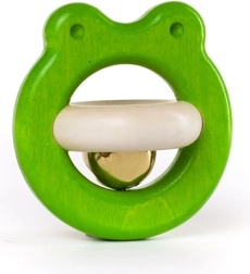 Drevené hrkálka žabka BAJO