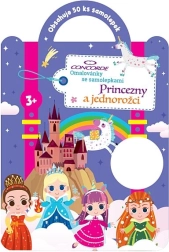 Omaľovánky so samolepkami CONCORDE – princezné a jednorožce