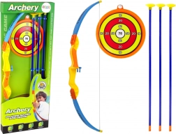 Strelecká sada Sport Bow Shield Arrows Orange