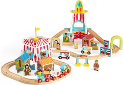 Drevená vláčkodráha Zábavná Pouť