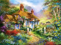 Puzzle 3000 dielikov Forest Cottage