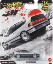 Hot Wheels prémiový angličák Car Culture – 1988 Honda CRX