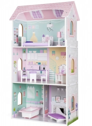 Drevený domček pre bábiky Jagodowa Residence od Ecotoys