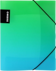 Doska s gumičkou A4 PP VERDE zelená