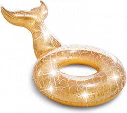 Nafukovací kruh v tvare plutvy s trblietkami