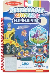 Paw Patrol prelepovací samolepkový flip‑flap blok – Ultimátna misia