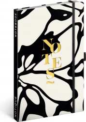 NOTIQUE linkovaný zápisník abstraktný 13 × 21 cm