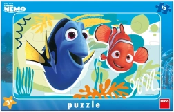 Dino detské puzzle NEMO A DORY 15 dielov
