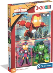 Puzzle Iron Man a jeho úžasní priatelia 2×20 dielikov