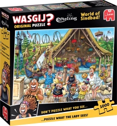 Puzzle WASGIJ Efteling: Sindibádov svet 1000 dielikov