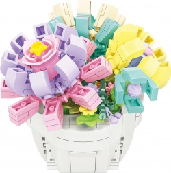 Stavebnica kvety 253 dielikov