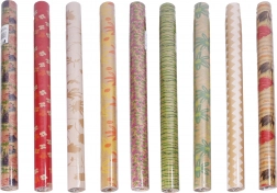 Baliaci papier avana natur 0,7 × 2 m – mix motívov