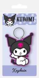 Gumená kľúčenka Hello Kitty Kuromi