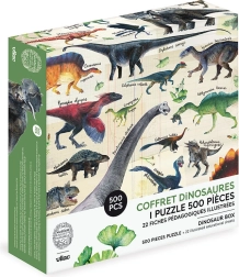 Puzzle dinosauri 500 dielikov