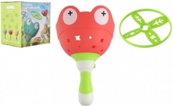 Akčná hračka Žaba s vystreľovacími vrtuľkami