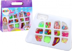 Kreatívna sada farebných korálikov na výrobu šperkov