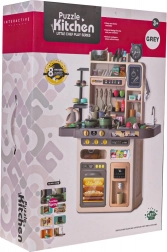Detská kuchynka s osvetlením a zvukmi, 87 dielov