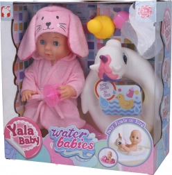 Bábätko s plaveckým kruhom 27 cm