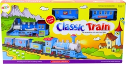 Súprava Parný Vlak S Efektmi Svetla a Zvuku a Koľajami