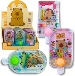 Vodná krúžková hra s motívom KAPIBARA v tvare nanuku