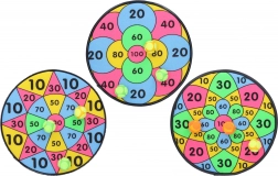 Terč na suchý zips pre deti