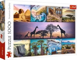 Trefl Puzzle 1000 dielikov - Koláž Afrika
