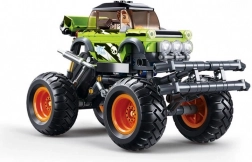 Sluban naťahovací monster truck Bigfoot Green