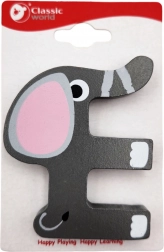 Drevené písmeno E CLASSIC WORLD