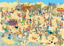 Puzzle Pieskové sochy 1000 dielikov od Jana van Haasterena