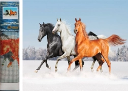 Diamantové maľovanie Koňské trio 30x40cm