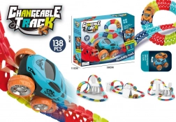 kolajová dráha DIY 138 dielov