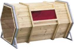 Drevený tunel s oknami od Classic World EDU