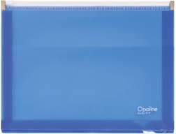 Obálka na dokumenty so zipsom A4 modrá