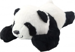 Plyšová ležiaca panda 30 cm čierno-biela