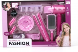 Detský vlasový salón s 12 doplnkami