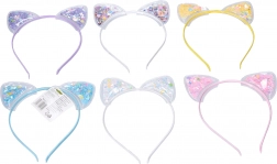 Vlasový doplnok čelenka s ozdobou Uši