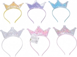 Vlasový doplnok čelenka s korunkou