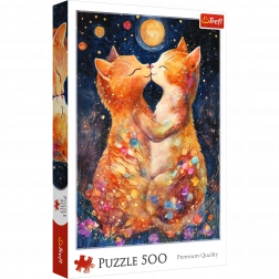 Puzzle 500 dielikov – bozk v mesačnom svite Trefl