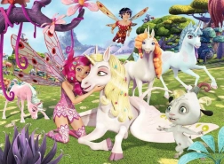 Ravensburger puzzle Mia a ja XXL 100 dielikov