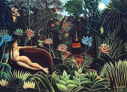Drevené Puzzle Art: Henri Rousseau - Sen 200 Dielov