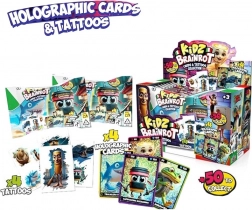 Kartičky a tetovania Italian Brainrot – balíček náhodného výberu