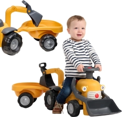 Falk odrážadlo bager Marcel s prívesom