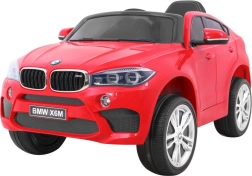 Elektrické autíčko BMW X6M pre deti – červené SUV s diaľkovým ovládaním