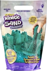 Kinetic Sand modrozelený trblietavý piesok 0,9 kg