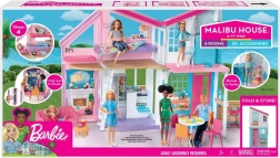 Barbie Malibu prenosný domček pre bábiky s doplnkami