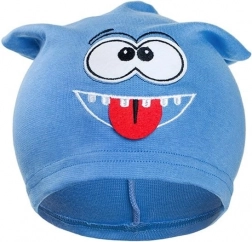 detská jesenná čiapočka New Baby Sníšek svetlomodrá 110 (4–5 rokov)