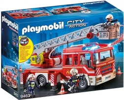 playmobil city action hasičský voz s výsuvným rebríkom