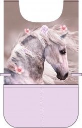 detská zásterka pončo kôň romantic