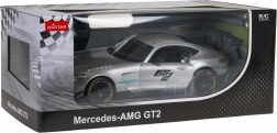 Diaľkovo ovládaný model Mercedes‑AMG GT2 1:14 sivý Rastar
