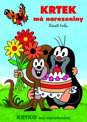 Omaľovánky A4 Krtko má narodeniny